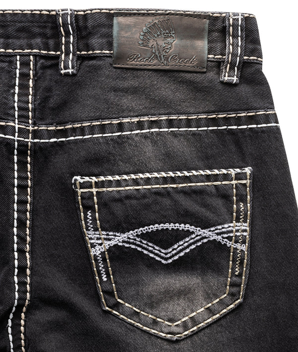 Rock Creek Herren Jeans Comfort Fit Dunkelgrau RC-2169_82596.jpg