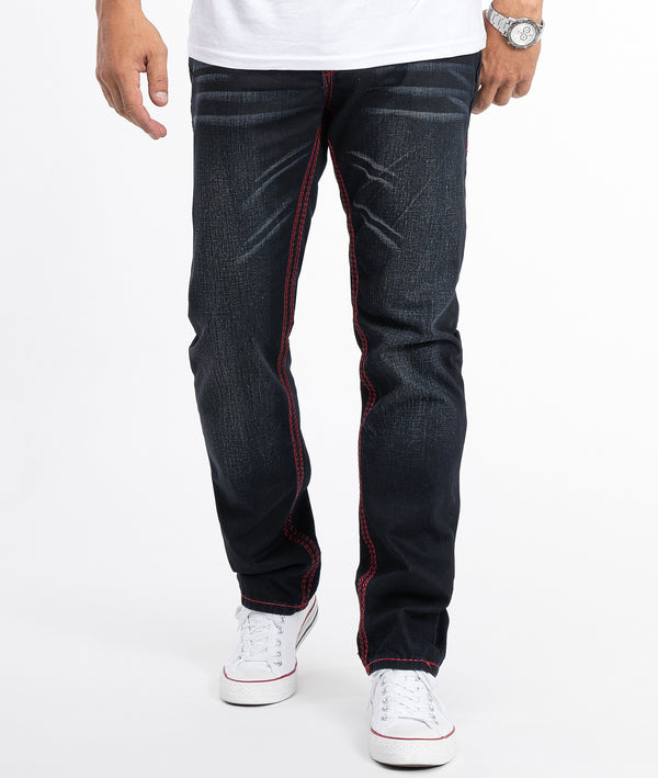 Rock Creek Herren Jeans Comfort Fit Schwarz RC-2092_85131.jpg