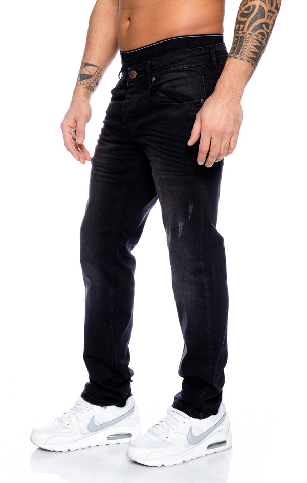 Rock Creek Herren Jeans Regular Fit Schwarz RC-2095_75543.jpg