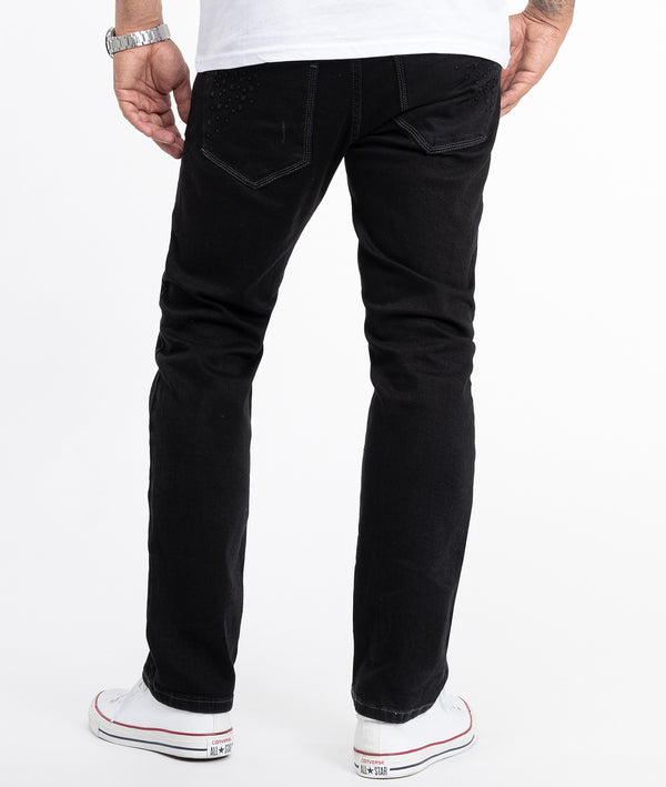 Rock Creek Herren Jeans Regular Fit Schwarz RC-2099_85138.jpg