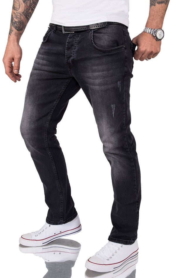 Rock Creek Herren Jeans Regular Fit Schwarz RC-2101_75859.jpg