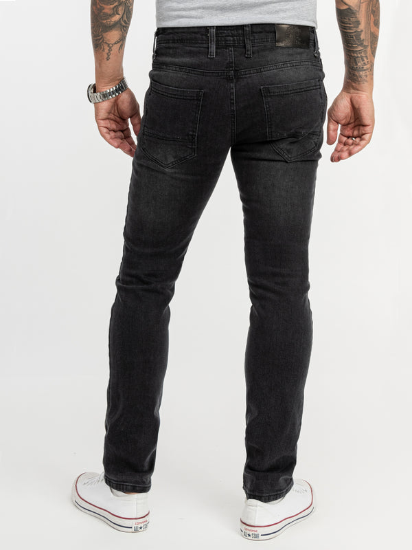 Rock Creek Herren Jeans Regular Fit Schwarz RC-2157_86159.jpg