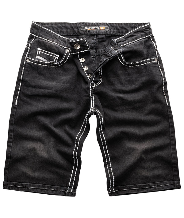 Rock Creek Herren Jeans Shorts Schwarz RC-2076_82510.jpg