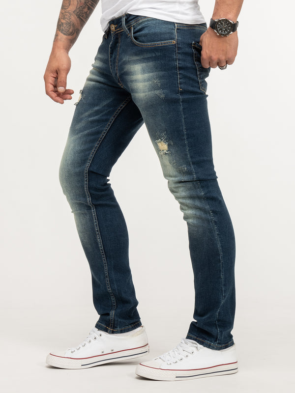 Rock Creek Herren Jeans Slim Fit Dunkelblau RC-2435_87677.jpg