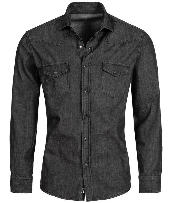 Rock Creek Herren Jeanshemd Dunkelgrau H-198_74929.jpg