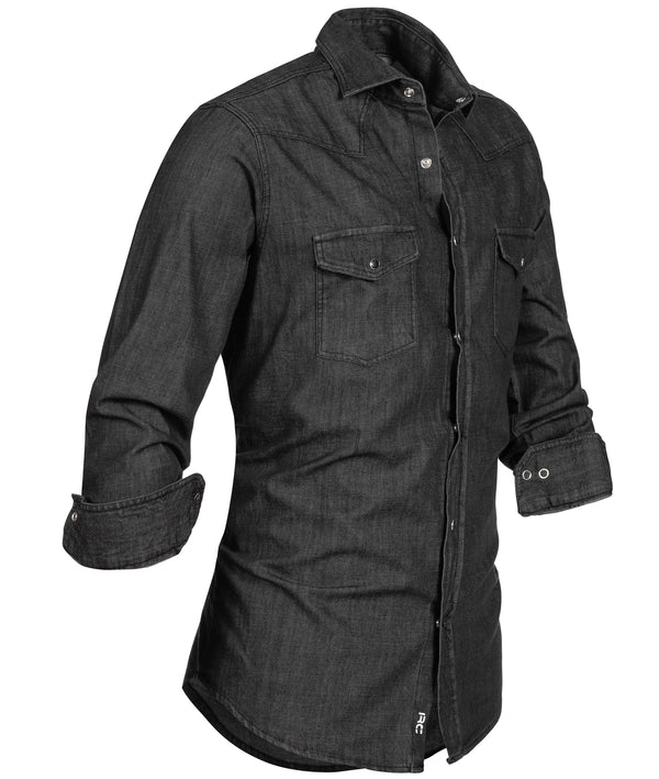Rock Creek Herren Jeanshemd Dunkelgrau H-198_74931.jpg