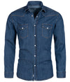 Rock Creek Herren Jeanshemd Kentkragen Dunkelblau H-199_74937.jpg