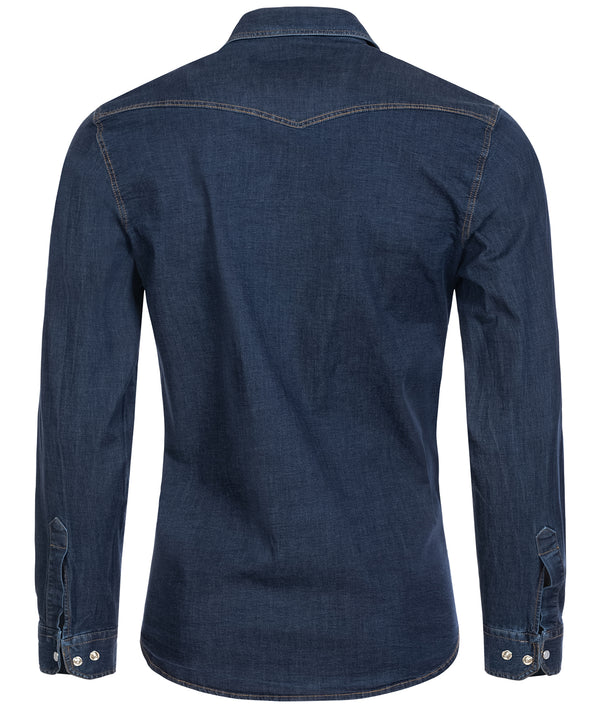 Rock Creek Herren Jeanshemd Kentkragen Dunkelblau H-200_75264.jpg