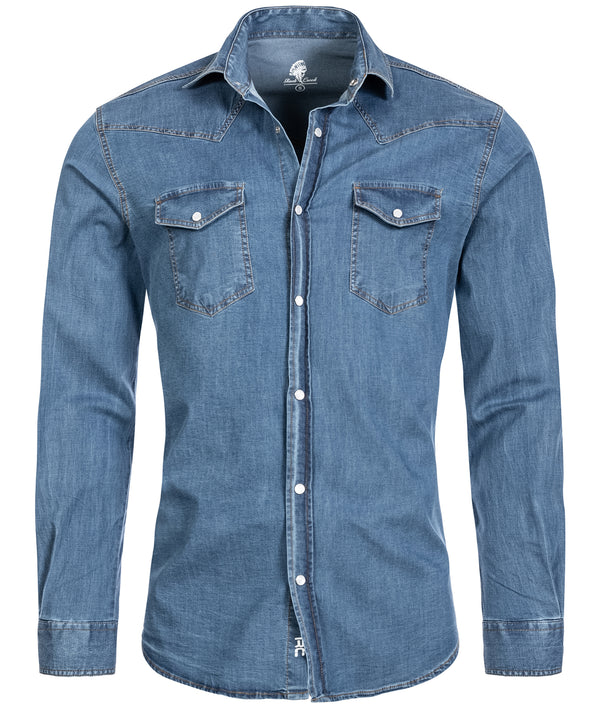 Rock Creek Herren Jeanshemd Kentkragen Hellblau H-200_75265.jpg