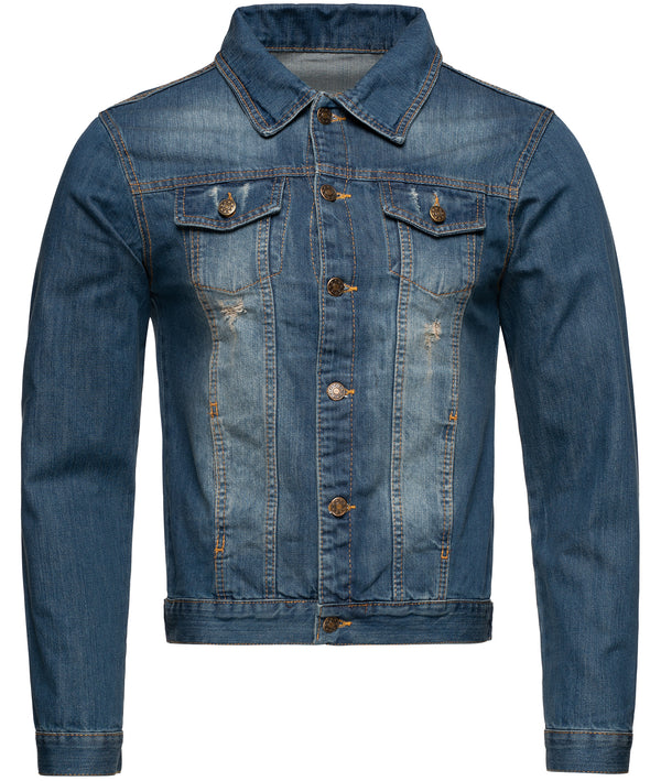 Rock Creek Herren Jeansjacke Classic-Style Blau RC-2210_82053.jpg