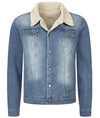 Rock Creek Herren Jeansjacke mit Teddyfellkragen H-217_83801.jpg