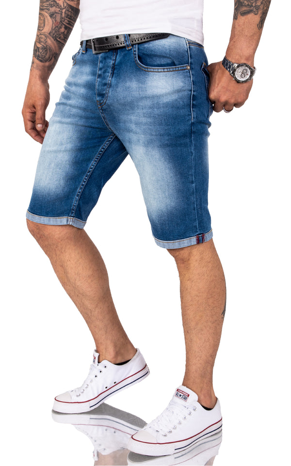 Rock Creek Herren Jeansshorts Slim Fit Blau RC-2208_83186.jpg