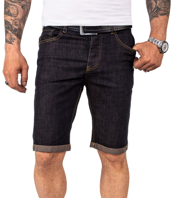 Rock Creek Herren Jeansshorts Slim Fit Dunkelblau RC-2206_83139.jpg