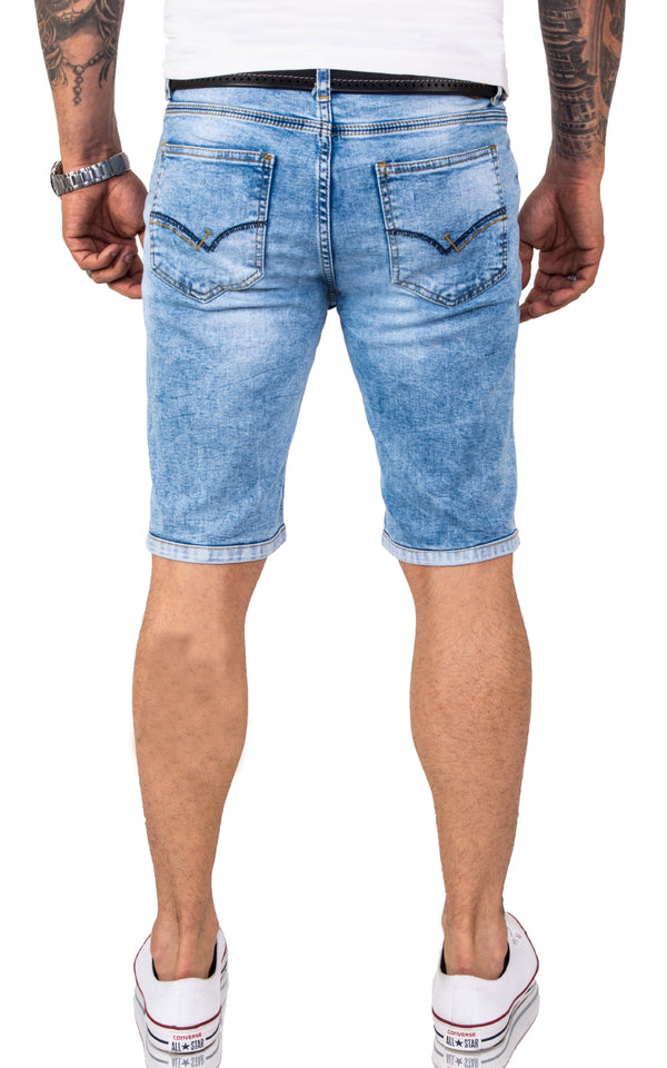 Rock Creek Herren Jeansshorts Slim Fit Hellblau RC-2207_83211.jpg