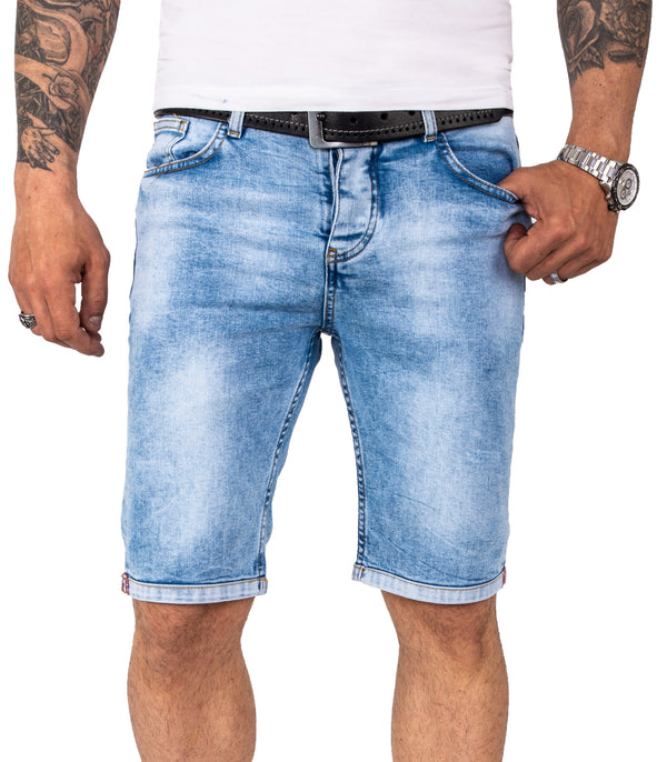 Rock Creek Herren Jeansshorts Slim Fit Hellblau RC-2207_83212.jpg