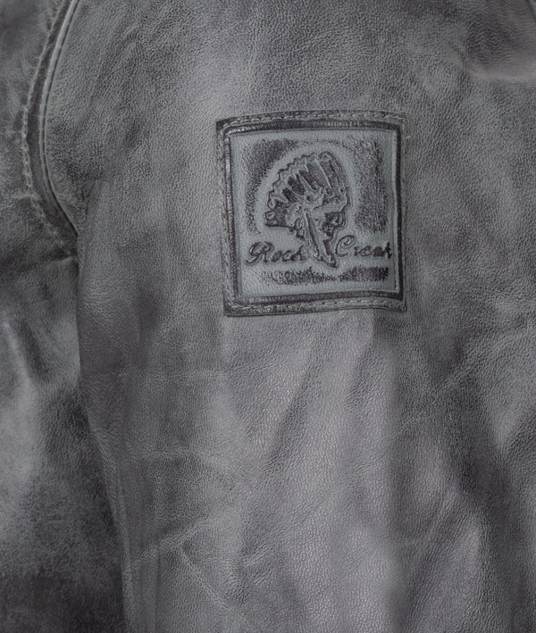 Rock Creek Herren Lederjacke Biker-Style H-182_84704.jpg