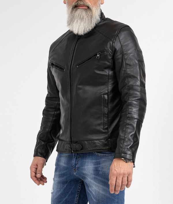 Rock Creek Herren Lederjacke Biker-Style H-256_81974.jpg
