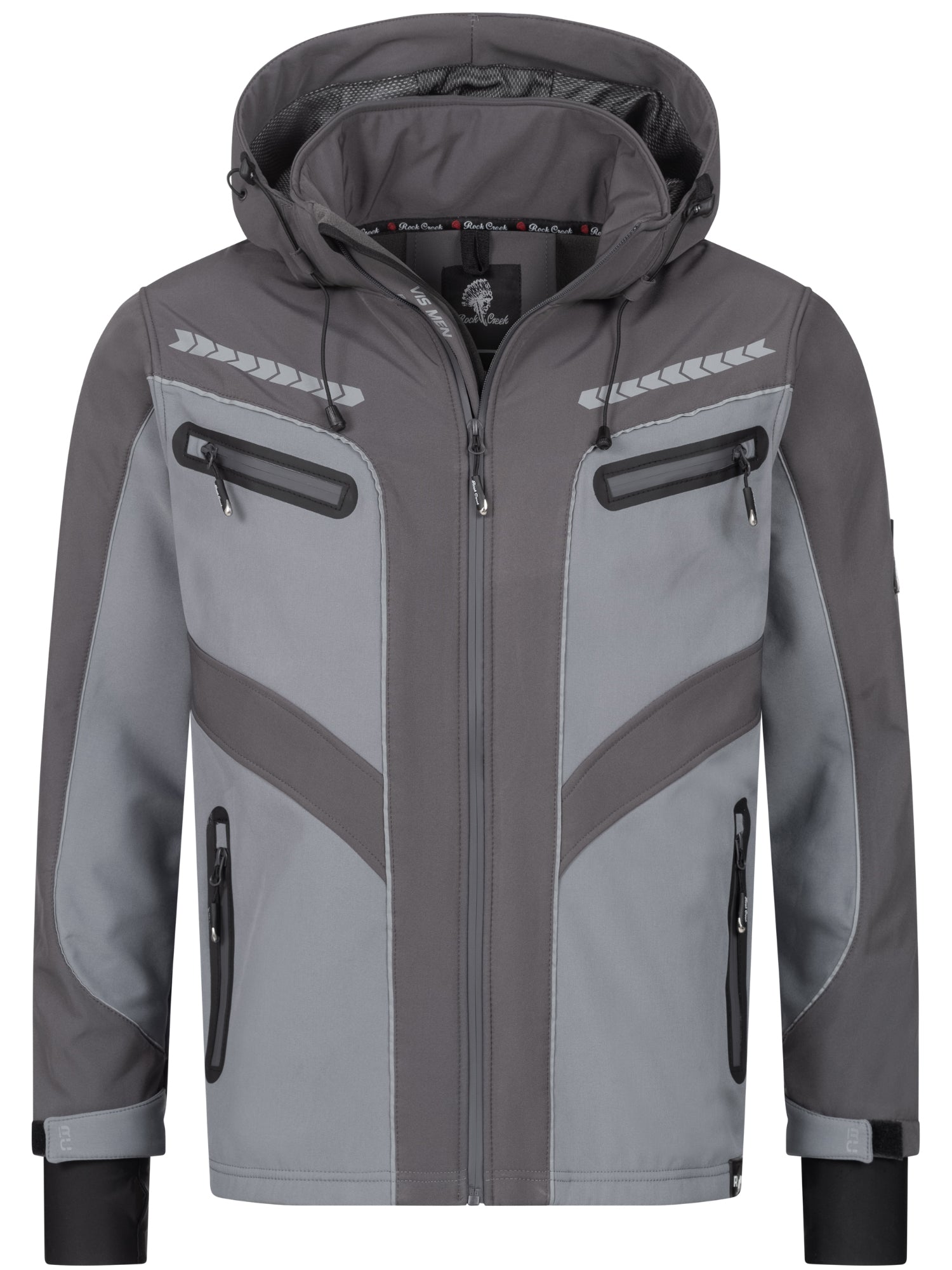 Rock Creek H-314 Men's Softshell Jacket | Windbreaker for Outdoor