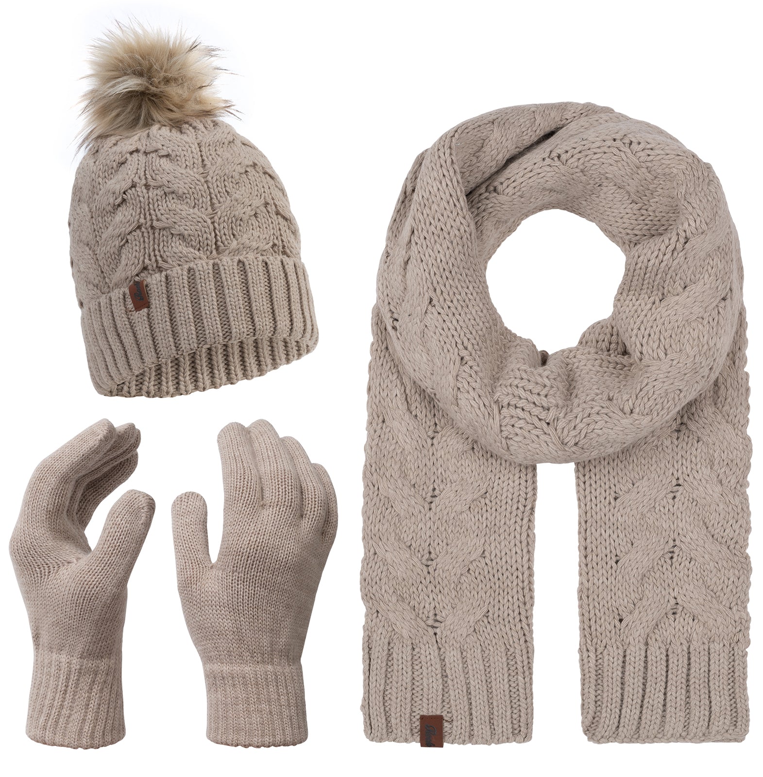 Rock Creek Winter Mütze Schal Handschuh-Set U-101 – Rock-Creek