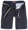 Rock Creek Herren Chino Shorts mit Gürtel RC-2133