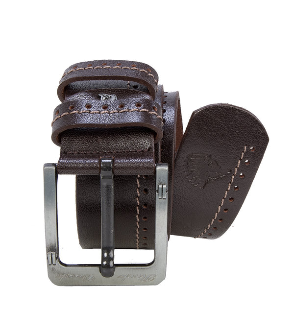 Rock Creek Herren Ledergürtel Zwei Halteschlaufen G-012