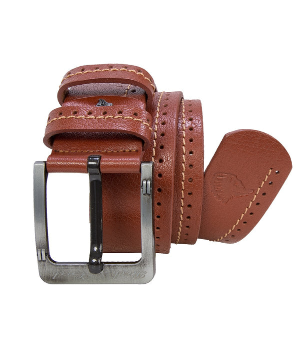 Rock Creek Herren Ledergürtel Zwei Halteschlaufen G-012