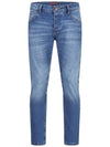 Lorenzo Loren Herren Jeans Regular Fit Hellblau LL-4011