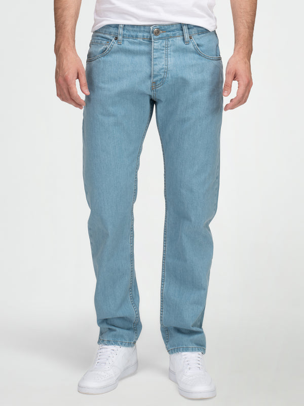 Lorenzo Loren Herren Jeans Regular Fit Hellblau LL-4014