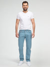 Lorenzo Loren Herren Jeans Regular Fit Hellblau LL-4014