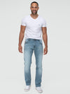Lorenzo Loren Herren Jeans Regular Fit Blau LL-4017