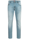 Lorenzo Loren Herren Jeans Regular Fit Blau LL-4017