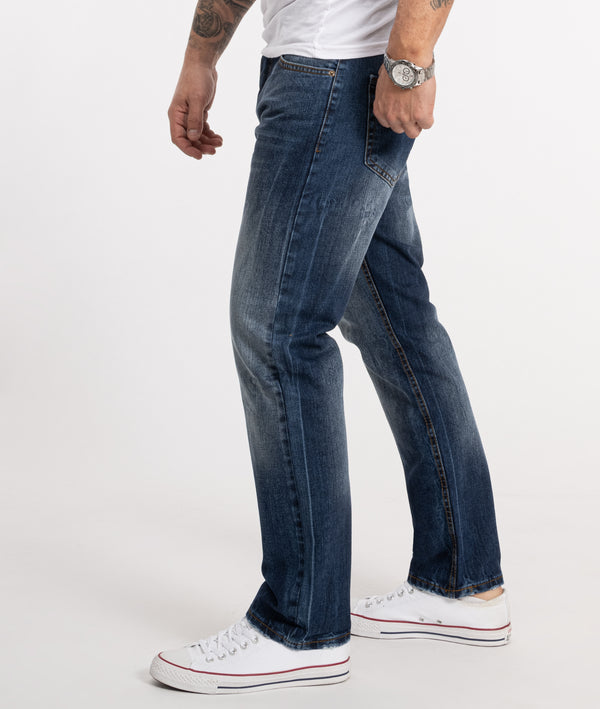 Rock Creek Herren Jeans Regular Fit Blau RC-2357
