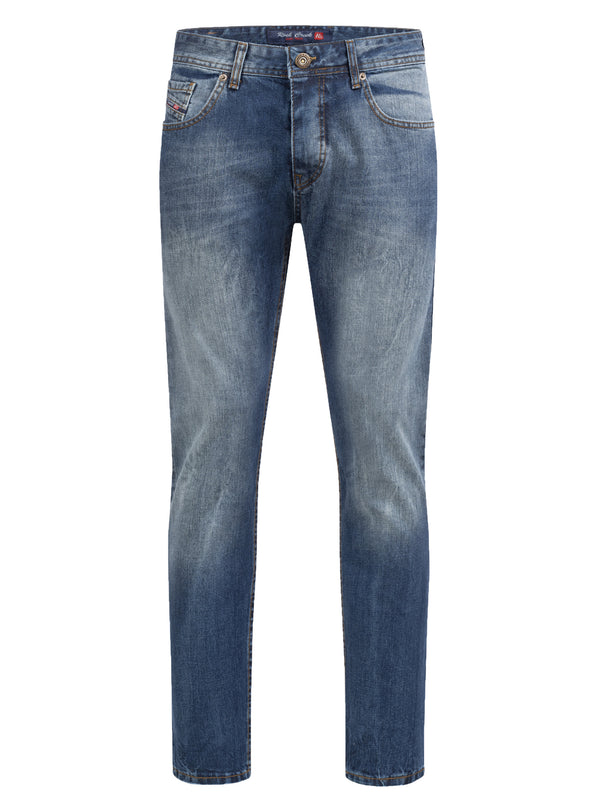 Rock Creek Herren Jeans Regular Fit Blau RC-2357