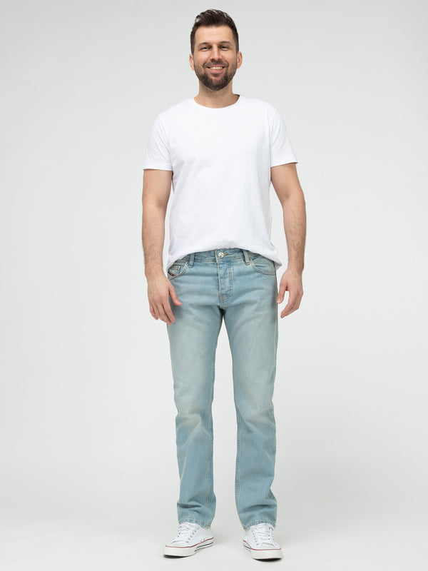 Rock Creek Herren Jeans Regular Fit Hellblau RC-2441