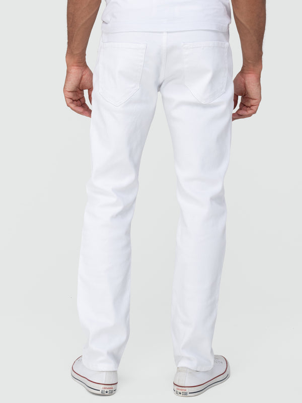 Rock Creek Herren Jeans Regular Fit Weiß RC-2442