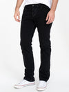 Rock Creek Herren Jeans Regular Fit Schwarz RC-2443