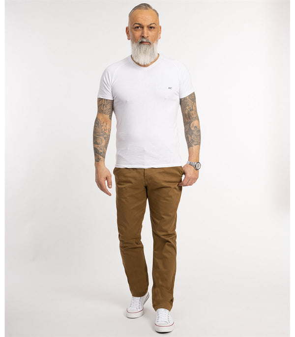 Indumentum Herren Chino Hose Regular Fit IR-506