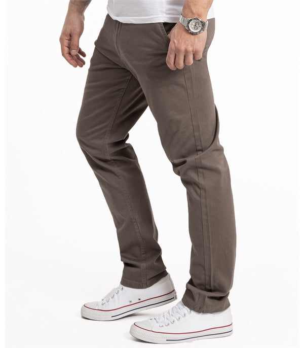 Indumentum Herren Chino Hose Regular Fit IR-506
