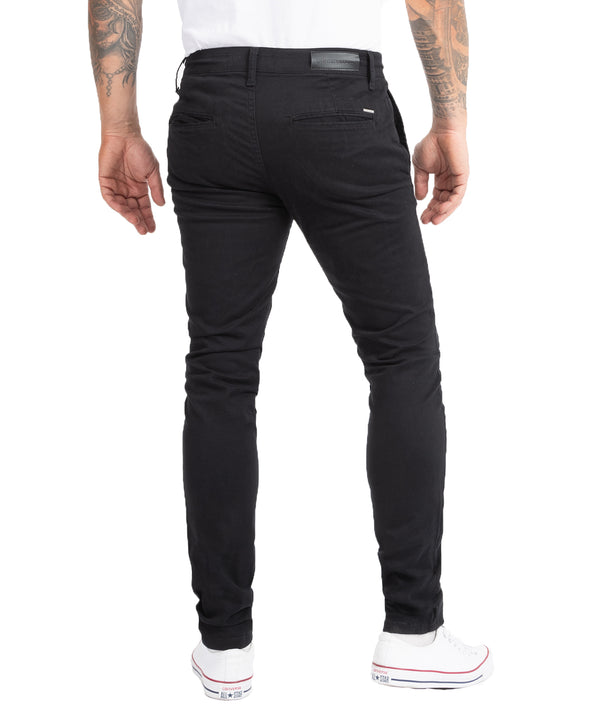Indumentum Herren Chino Hose Slim Fit IS-305