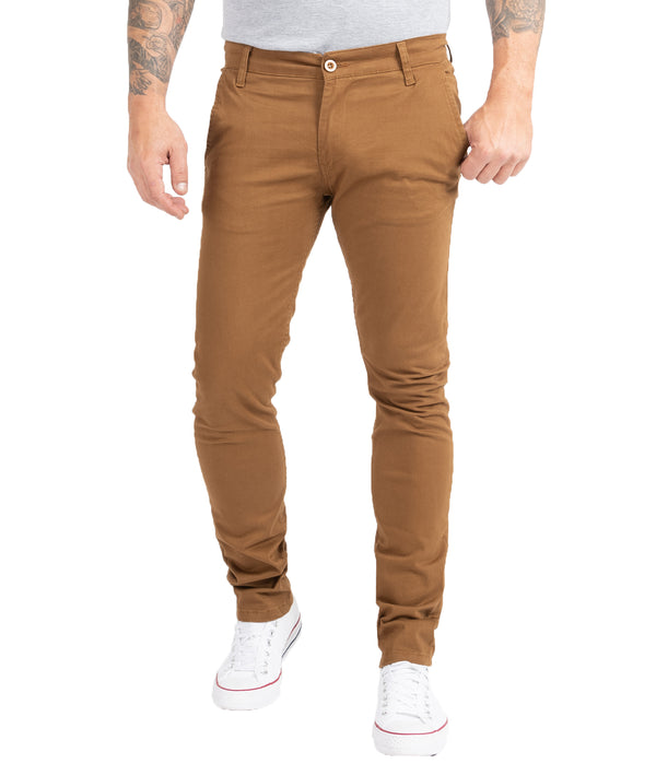 Indumentum Herren Chino Hose Slim Fit IS-305
