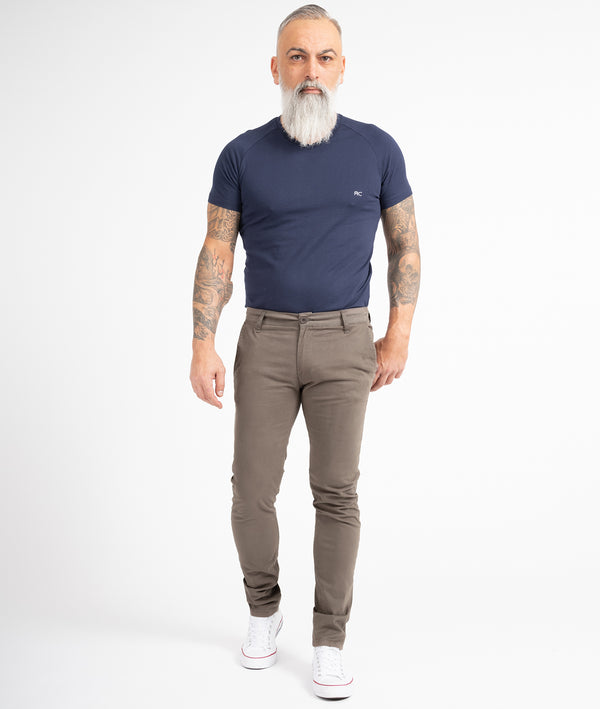 Indumentum Herren Chino Hose Slim Fit IS-305