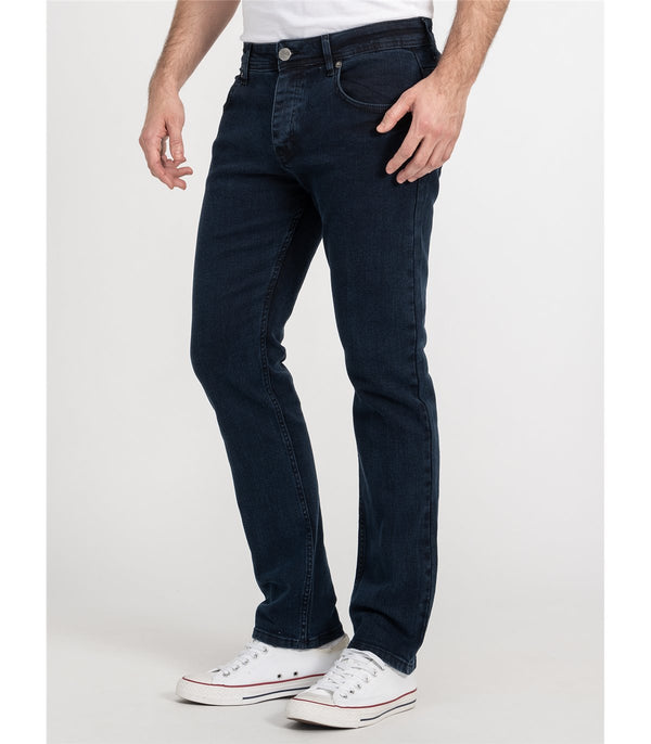 Rock Creek Herren Jeans Regular Fit Dunkelblau RC-2438