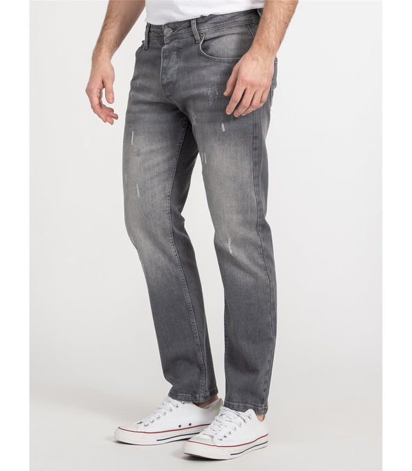 Rock Creek Herren Jeans Regular Fit Dunkelgrau RC-2439