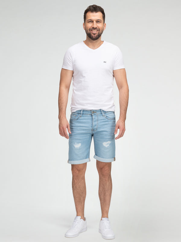 Rock Creek Herren Jeans Shorts H-415