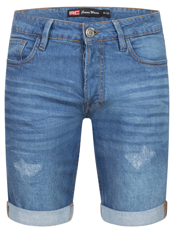 Rock Creek Herren Jeans Shorts H-415