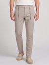 Rock Creek Herren Stoffhose Leinen-Optik RC-2446