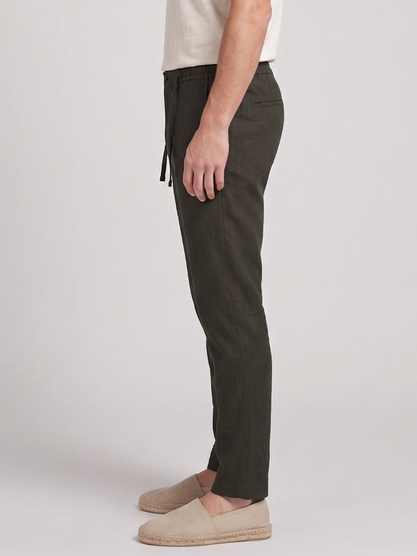 Rock Creek Herren Stoffhose Leinen-Optik RC-2446