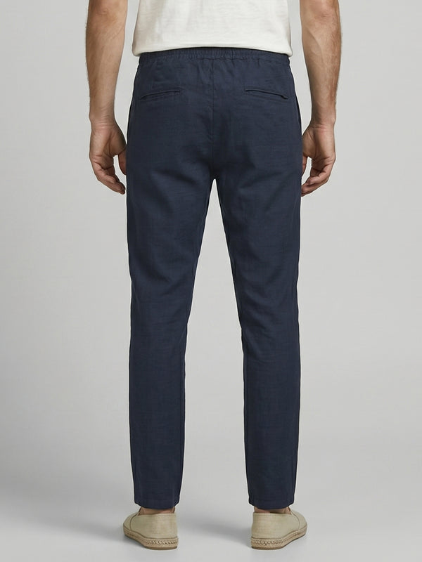 Rock Creek Herren Stoffhose Leinen-Optik RC-2446