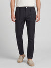 Rock Creek Herren Stoffhose Leinen-Optik RC-2446