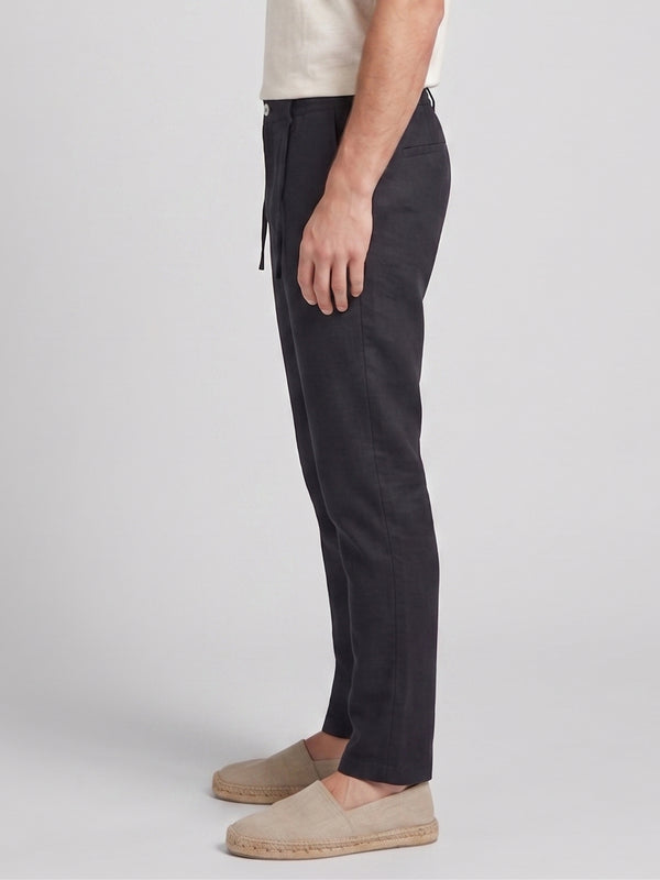 Rock Creek Herren Stoffhose Leinen-Optik RC-2446